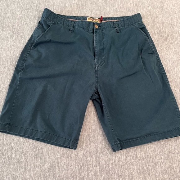 Hudson & Barrow Men's Classic Teal Shorts size 34 - Picture 1 of 5